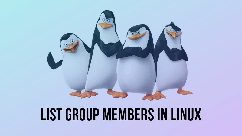 How to List All Users of a Group in Linux [3 Easy Ways]