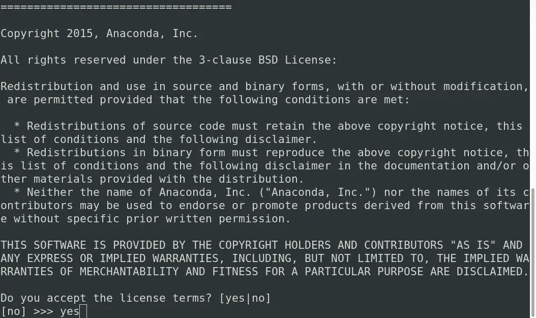 reinstall anaconda linux