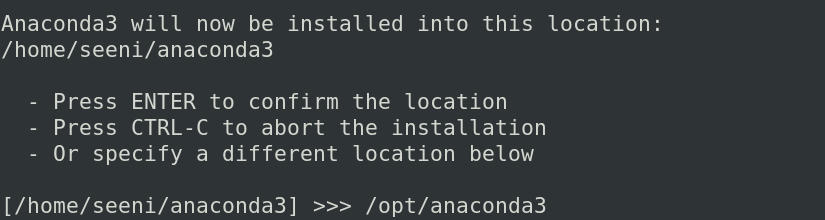 anaconda remote instance