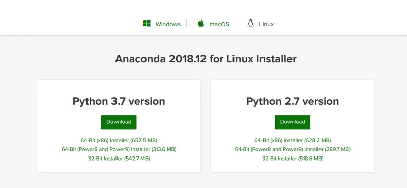 anaconda install tkinter