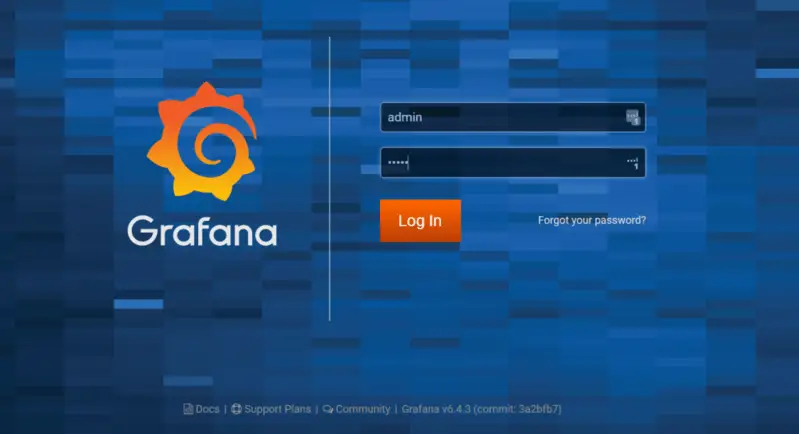 Grafana Login