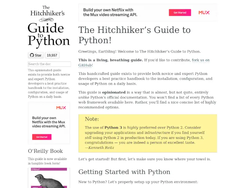 the hitchhikers guide to python pdf download