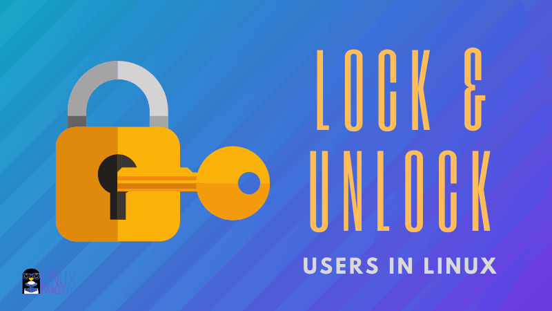 Unlock user. Padlock Linux. I3lock Linux.