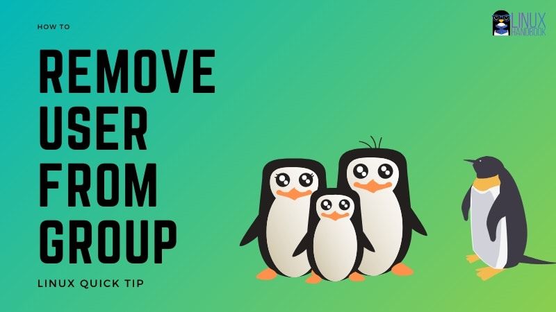 how-to-remove-user-from-group-in-linux-youtube