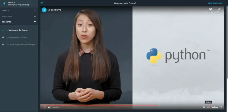 Learn Python Udacity