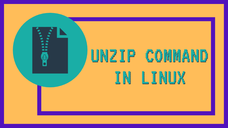 unzip in linux