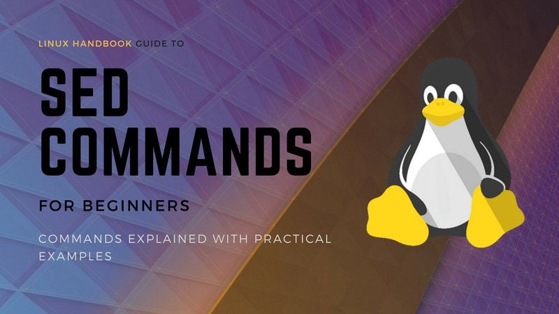 SED commands practical examples