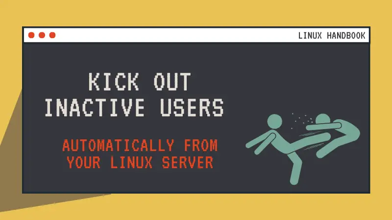 auto logout inactive linux users