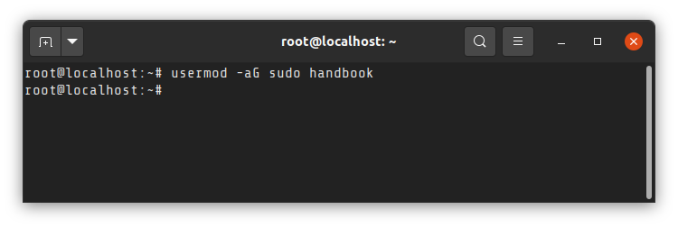 ubuntu add user to sudo group