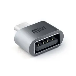 Micro-USB 转 USB-A 母头 OTG 适配器