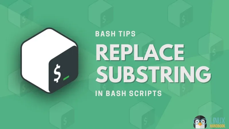 How To Replace Substring In Bash Natively