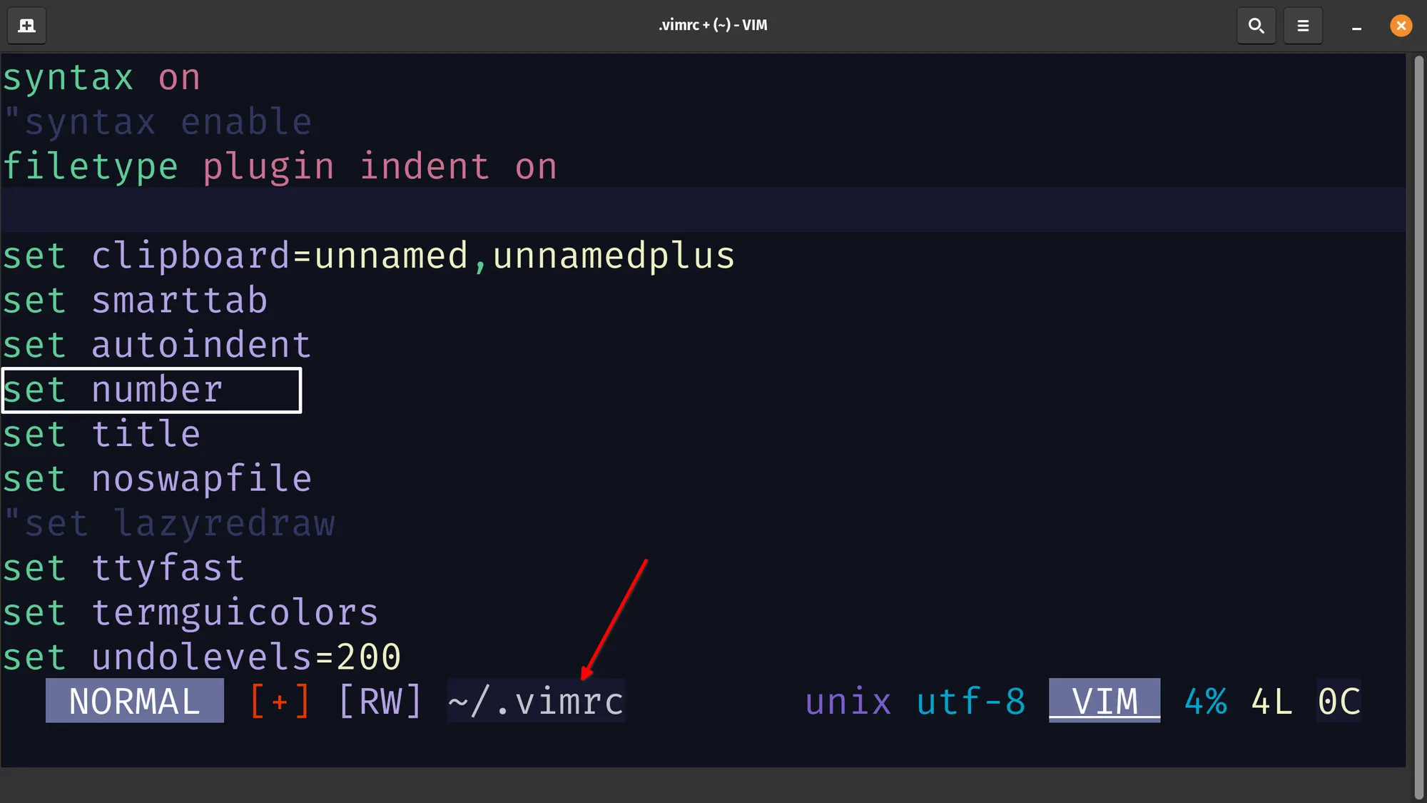 How To Show Line Numbers In Vim