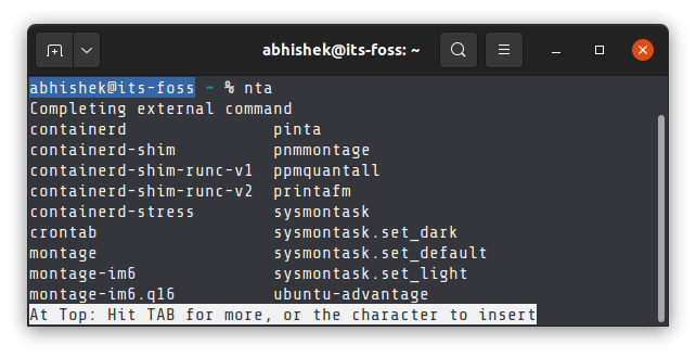 Tab completion in Zsh