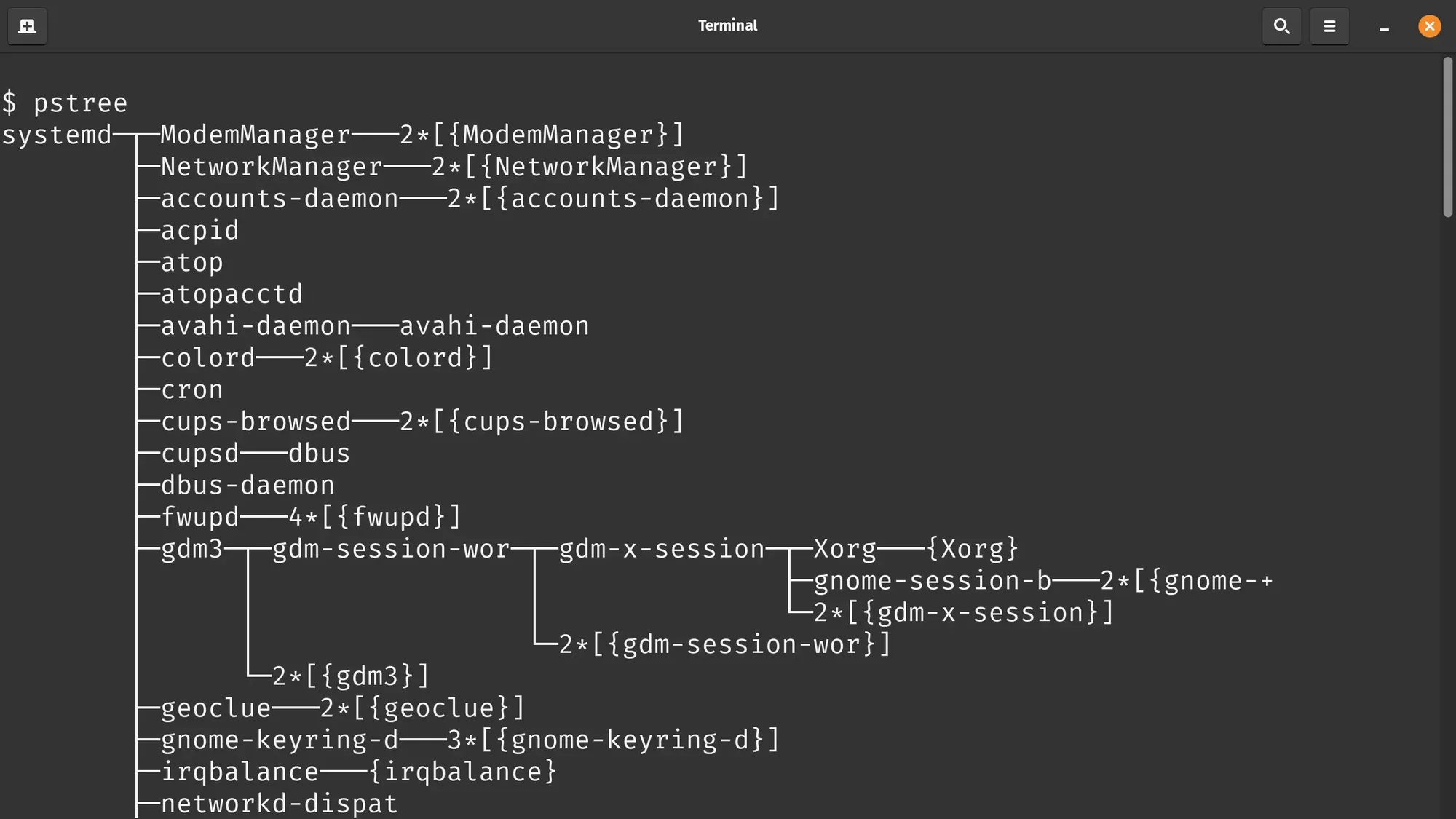 Check All Running Process in Linux