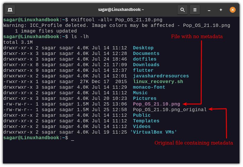 Remove Exif Data in Linux Command Line