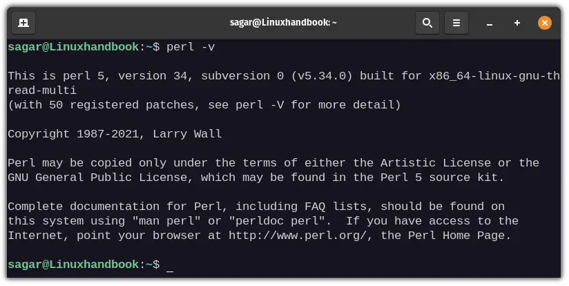 How To Run Perl Scripts In Linux Command Line