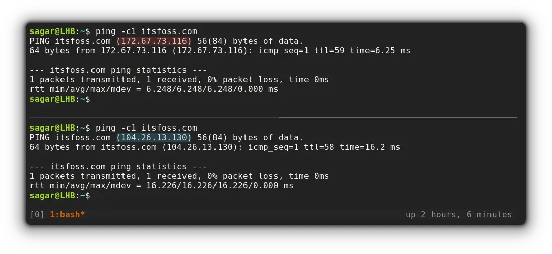 traffic has been redirected to different IP in linux