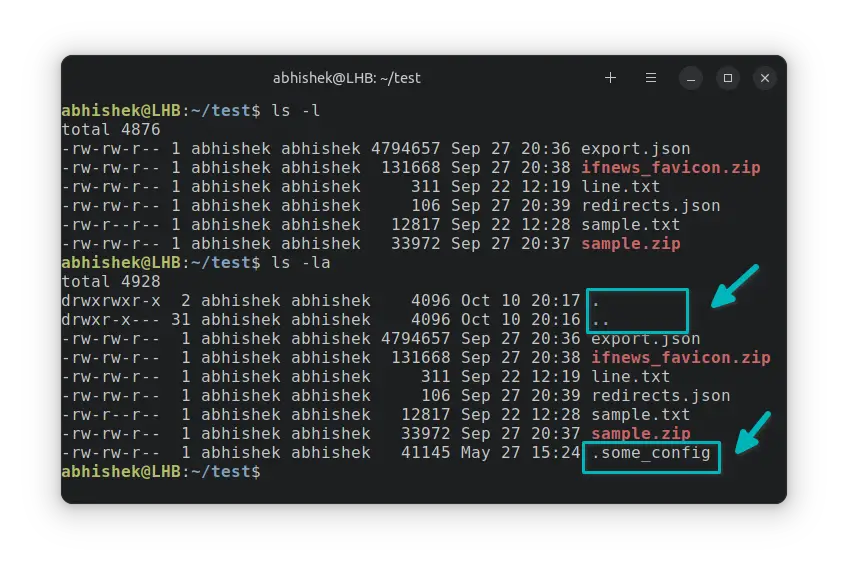 Command To See All Hidden Files In Linux