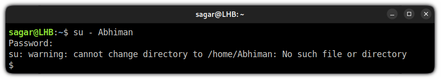 Create Home Directory for Existing Users in Linux