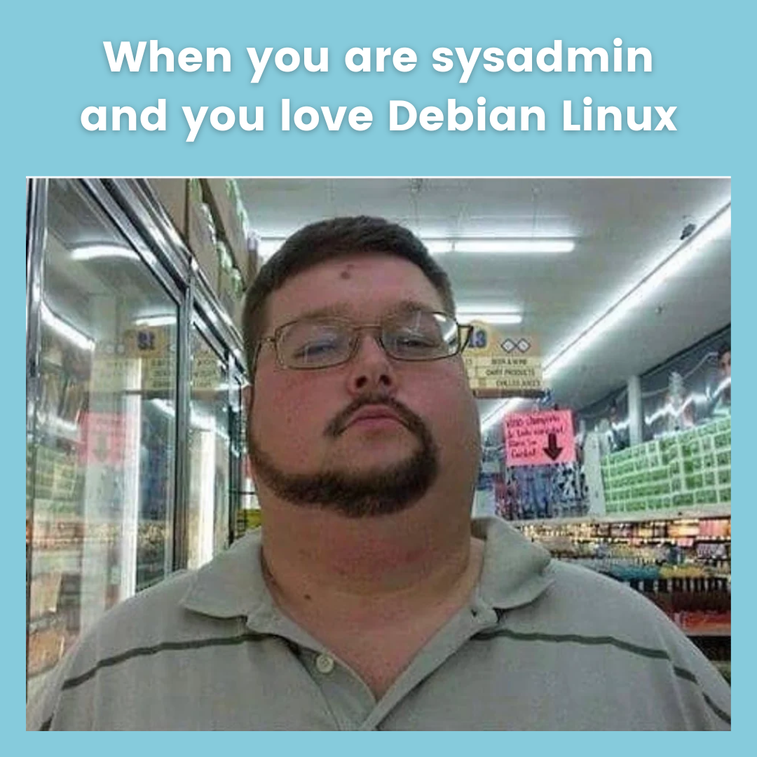 Linux sysadmin meme
