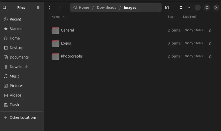 Structured categorization after analysis of aifilesorter