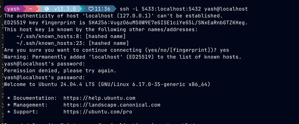 Using locally hosted docker container as remote server for example