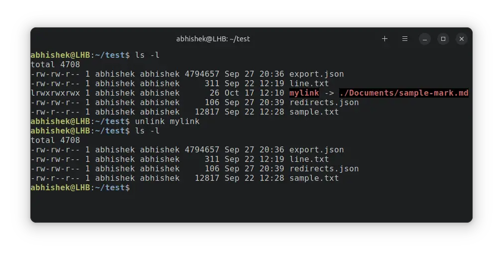 Delete Symbolic Links in Linux [2 Methods]