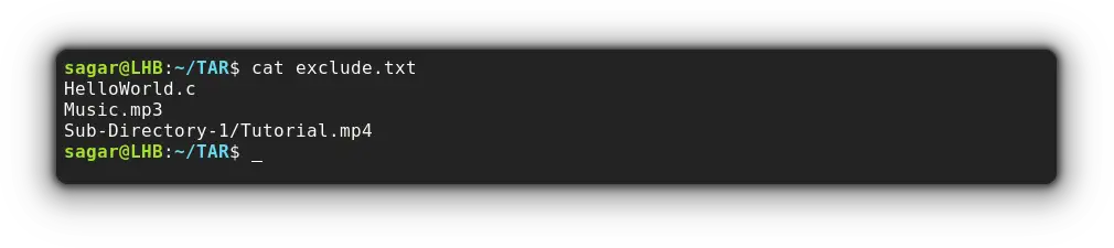 cp directory exclude files