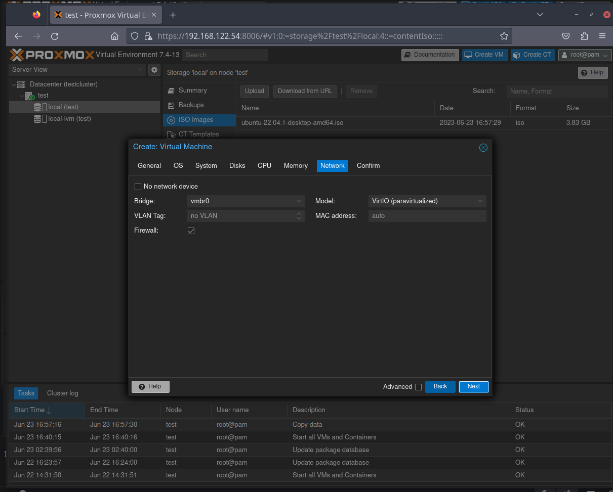 Network config file. Network config file
