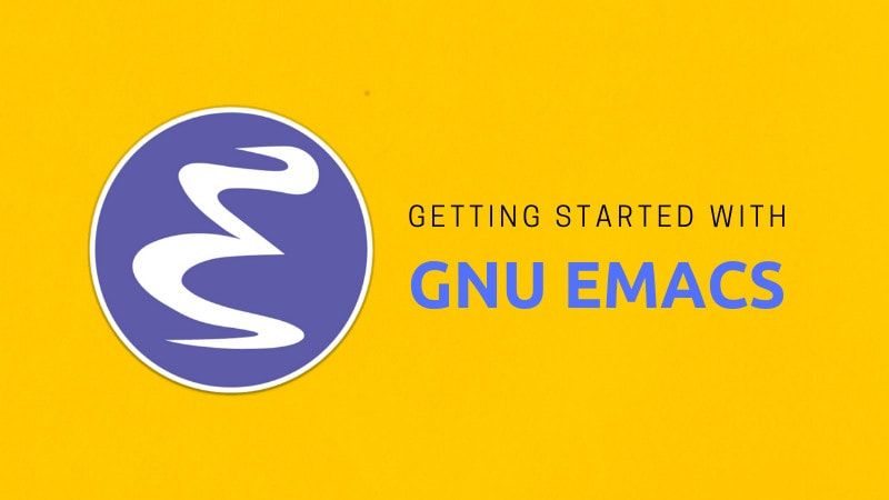 Getting Started with Emacs: The One Page Guide