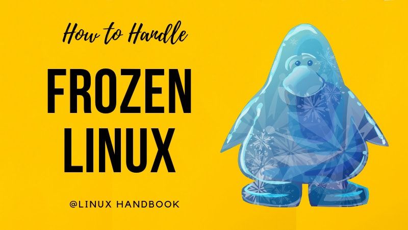 frozen Linux system