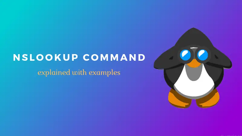 nslookup command