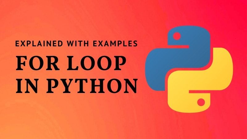 For loop in Python