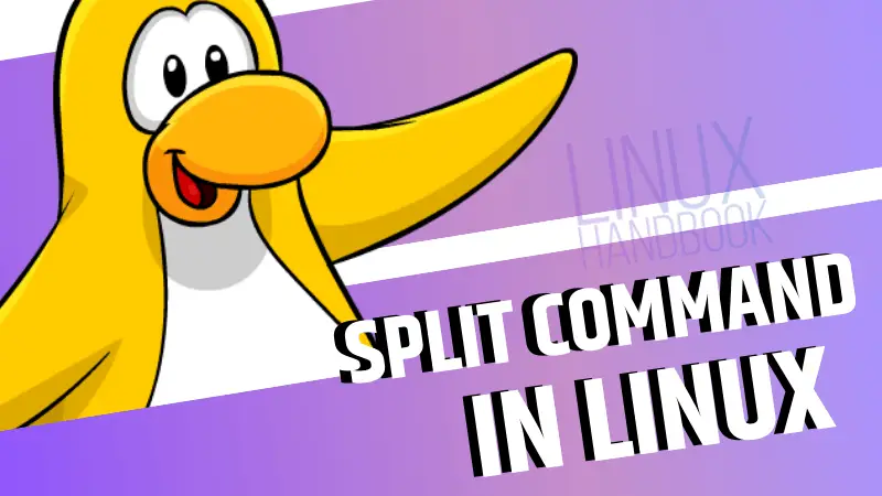 Split command in Linux