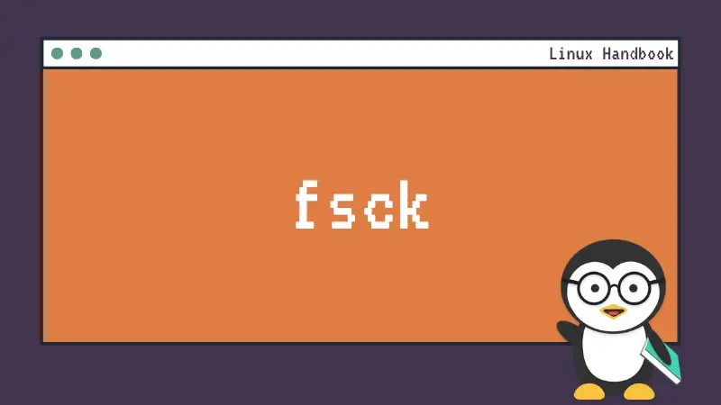 fsck command