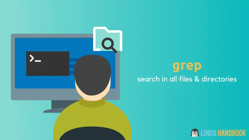 grep search in all files and directories