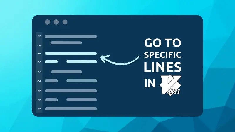 Go to specific line in Vim