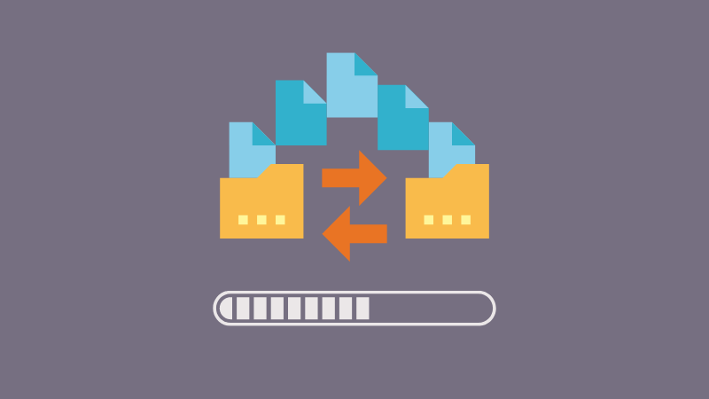 rsync show transfer progress