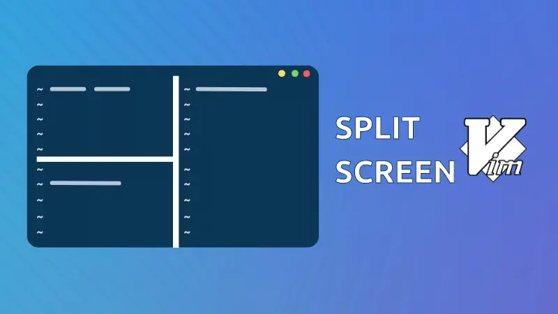 Split screen in Vim