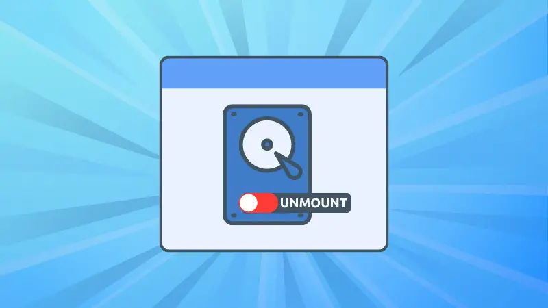 umount command in Linux