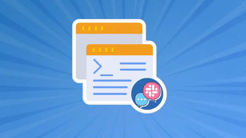 Send slack notifications from shell scripts