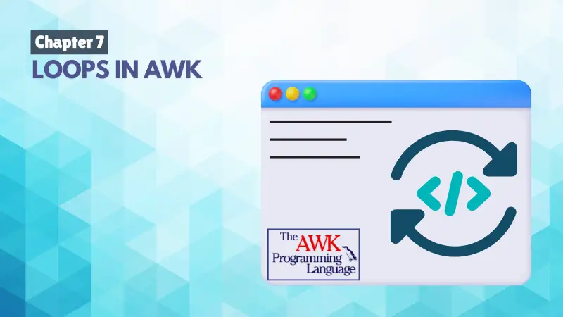 For and While loops in AWK