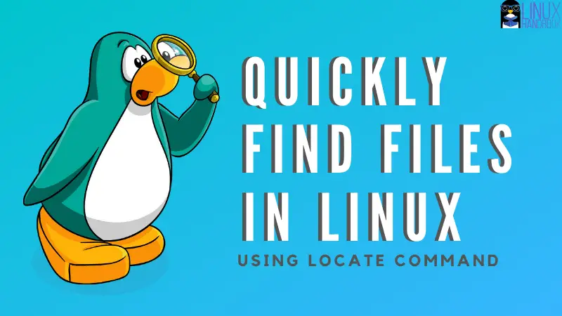 Find files with the locate command