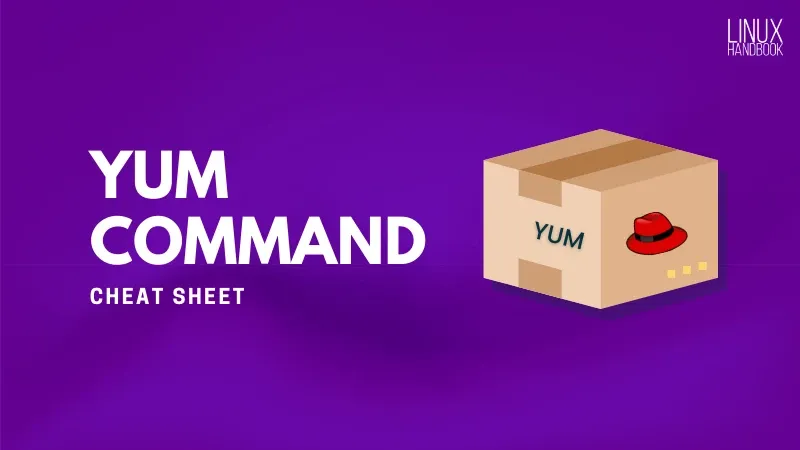 Yum Command Cheat Sheet