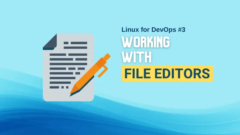 File editing in Linux
