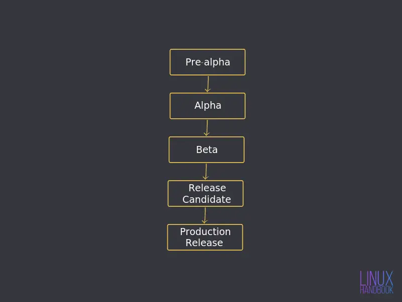 The Software Release Life Cycle in DevOps image.