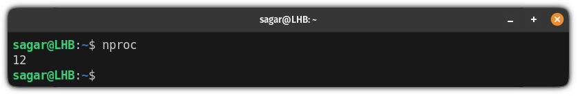 know number of CPU cores in linux