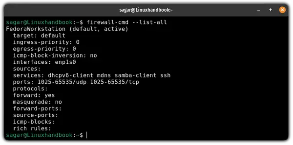 How to Check Firewalld status