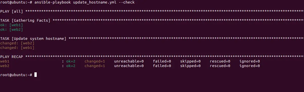 Ansible Dry Run: Running Playbook in Check Mode